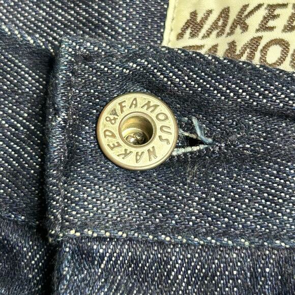 Naked & Famous SlimGuy Soft Finish Selvedge Jean 33 31.5" Inseam - Picture 9 of 11